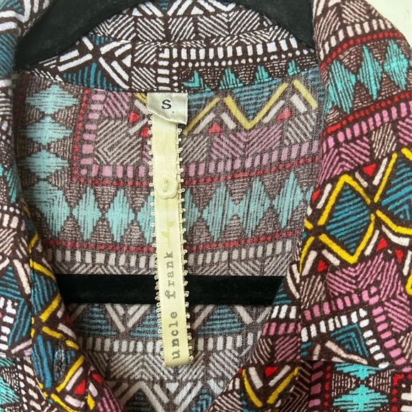 Uncle Frank Multicolor Geometric Midi Dress - Picture 3 of 7